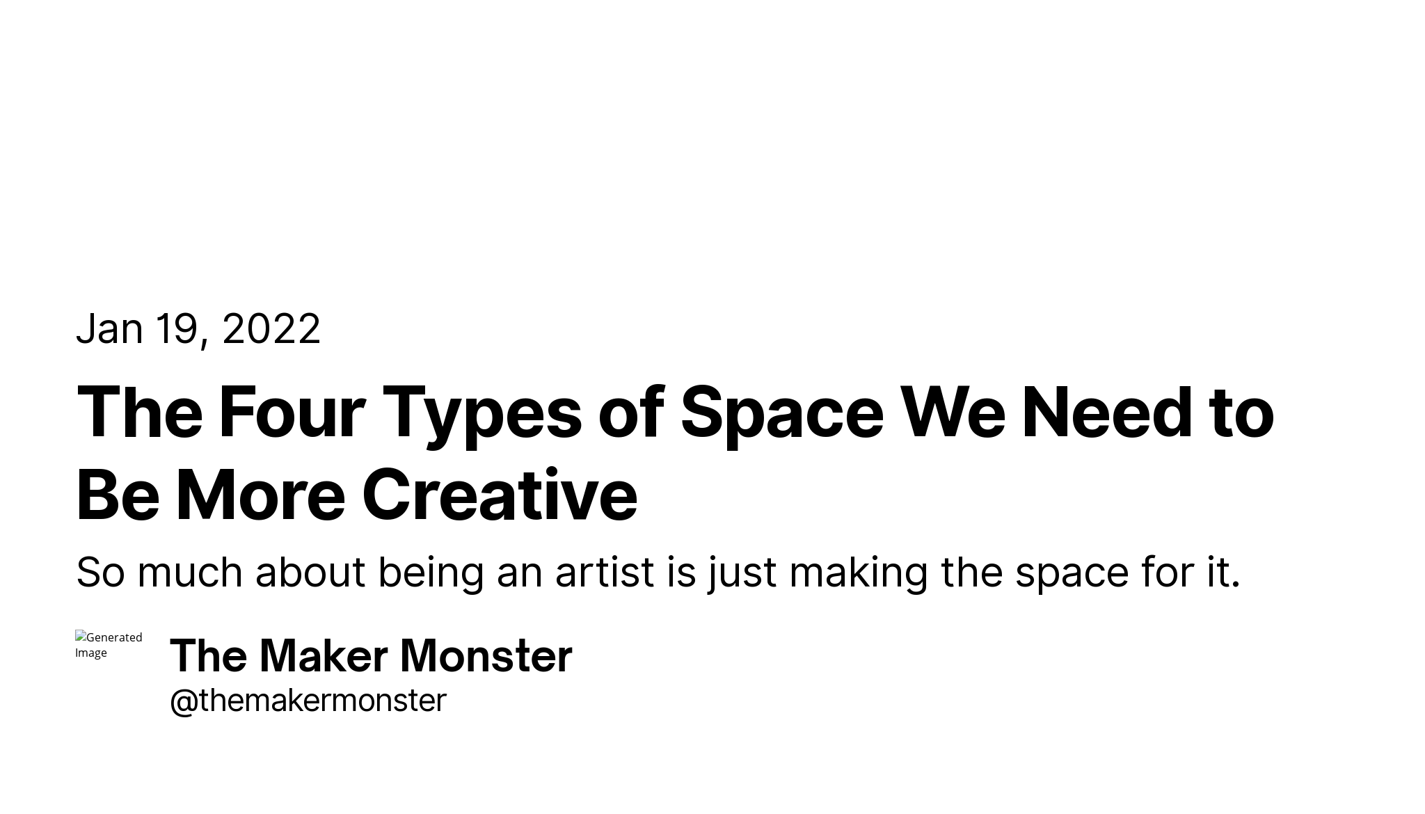 The Four Types Of Space We Need To Be More Creative The Maker Monster the-four-types-of-space-we-need-to-be-more-creative-the-maker-monster